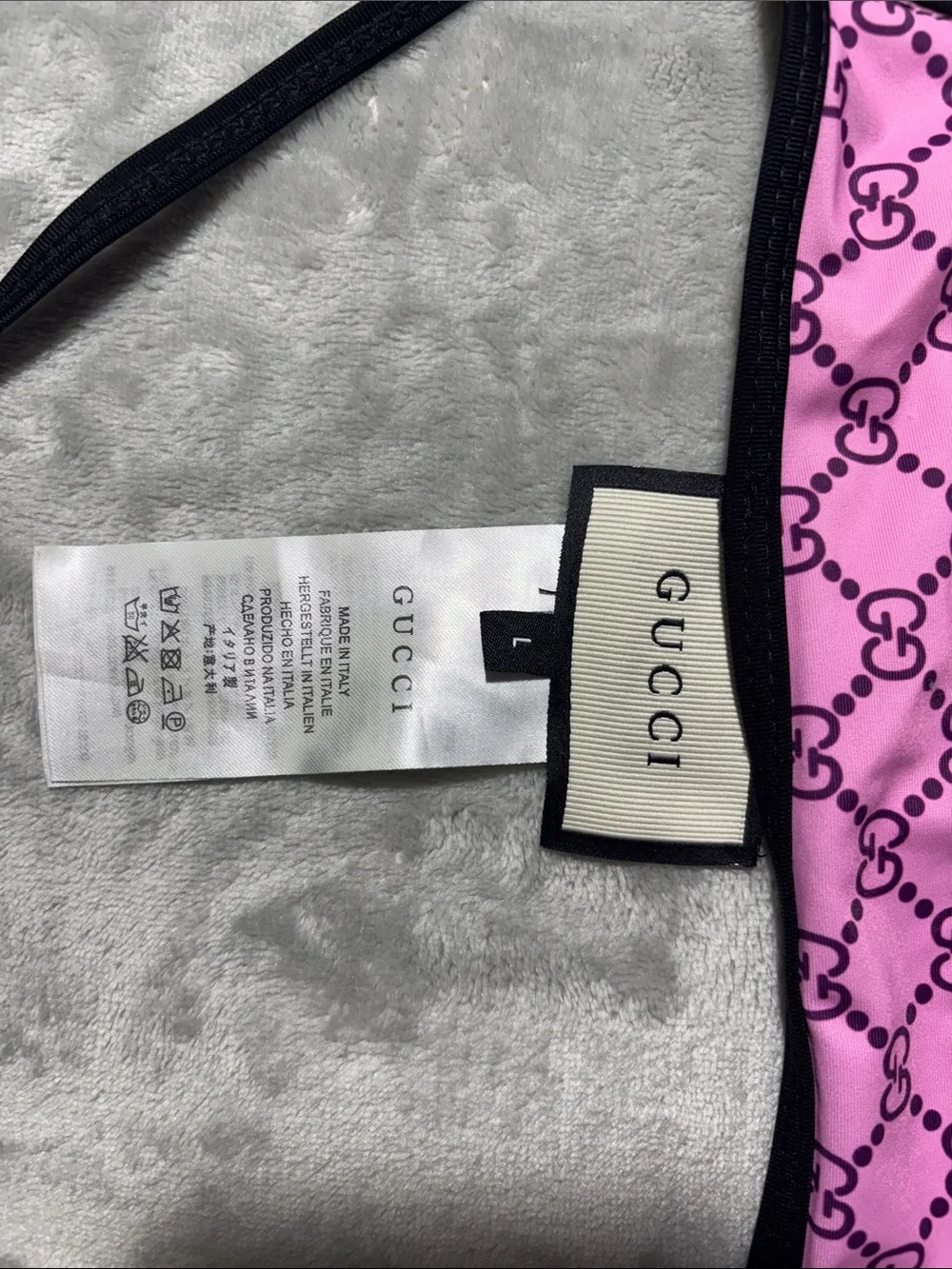 Gucci triangle bikini